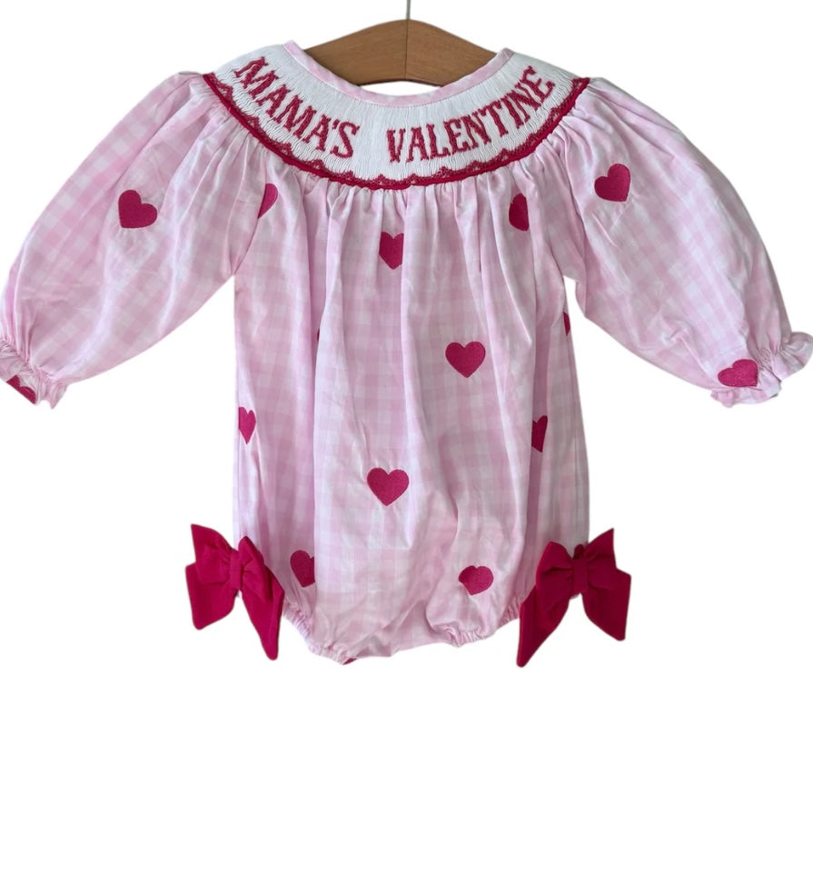 Mama’s Valentine Hand smocked