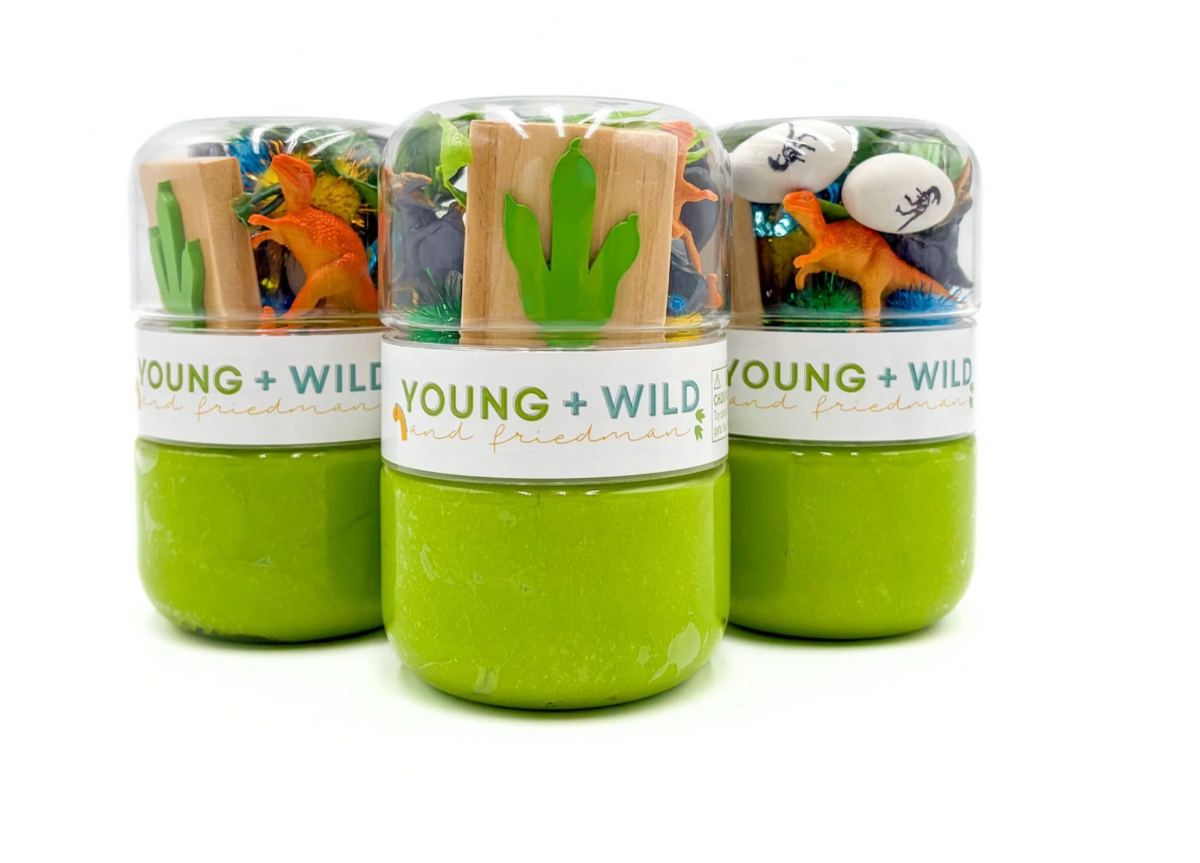 Grab & Go Dough Jar - Dinosaur