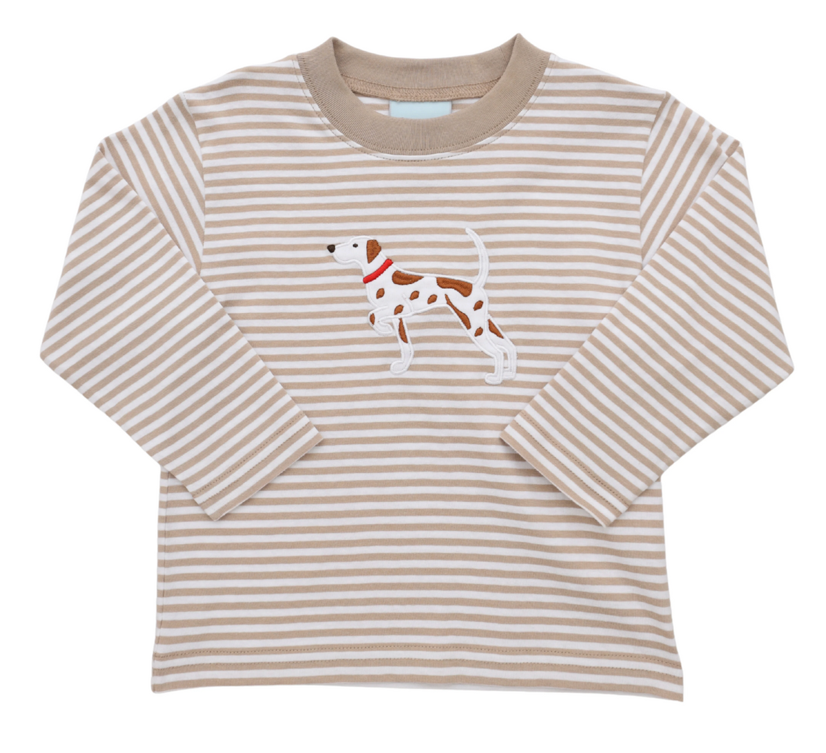 Pointer Tan Stripe Tee