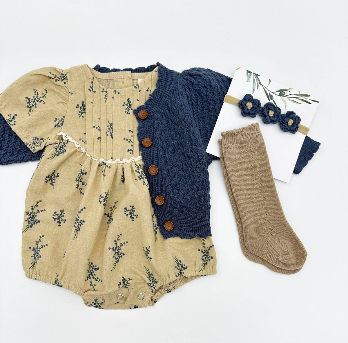 Mabel Short Sleeve Romper