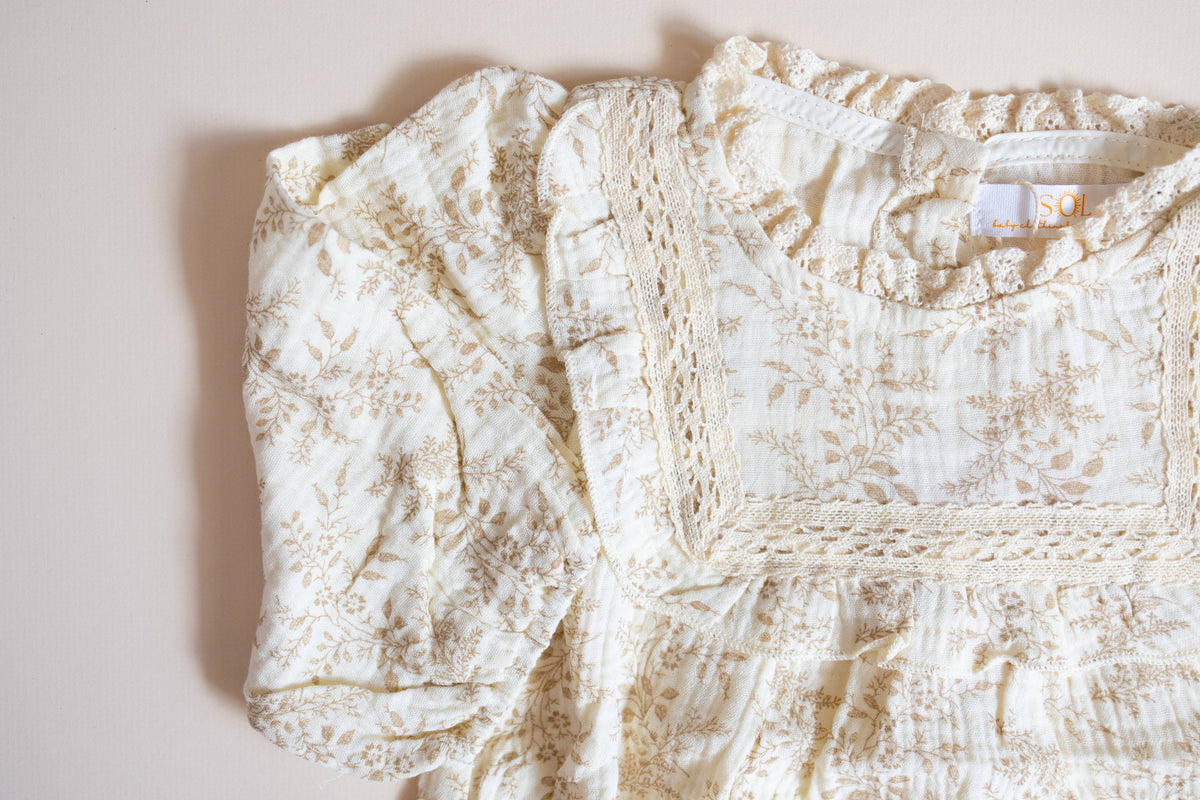 Clara Long Sleeve Muslin Bubble