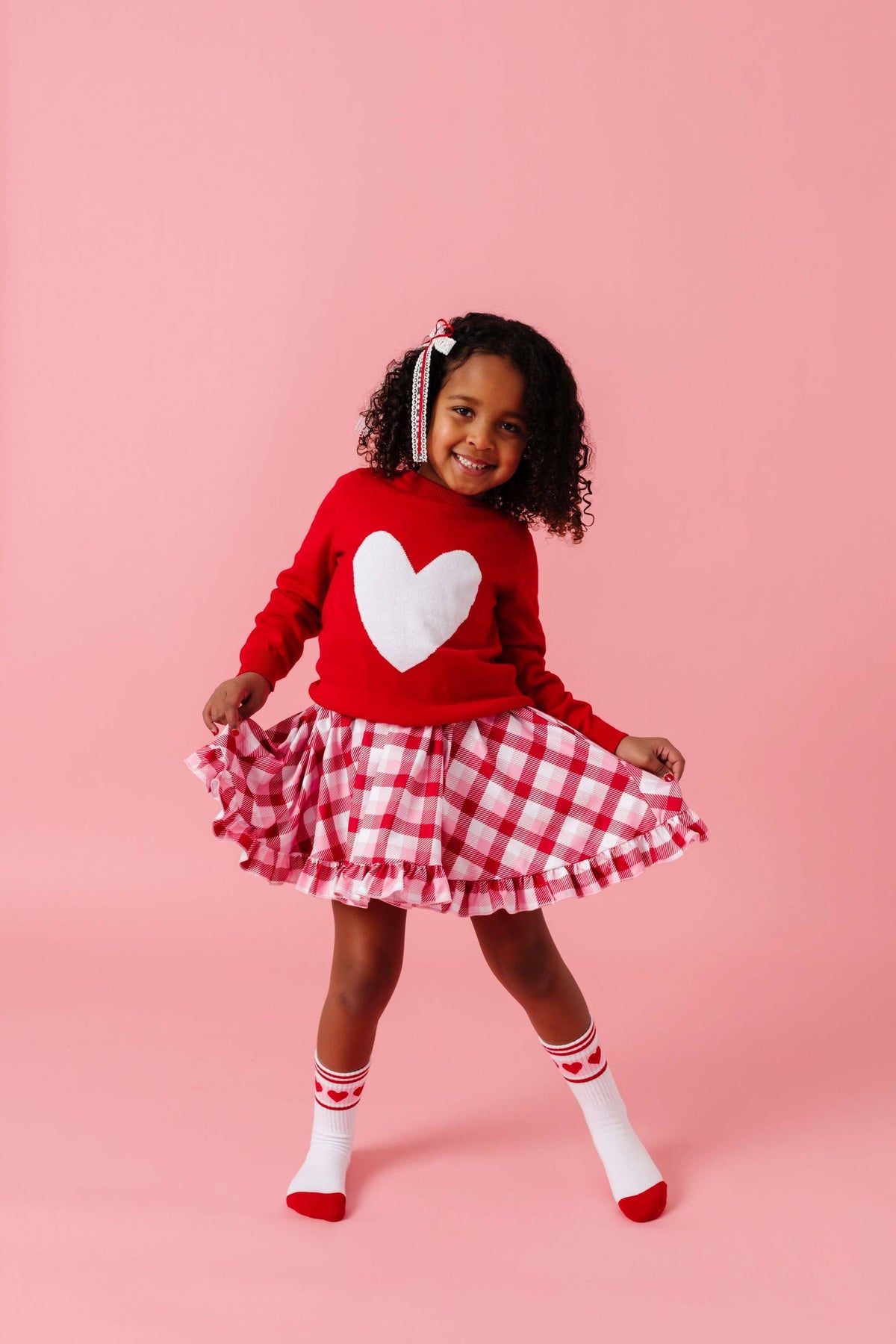 Valentine's Athletic Crew Sock