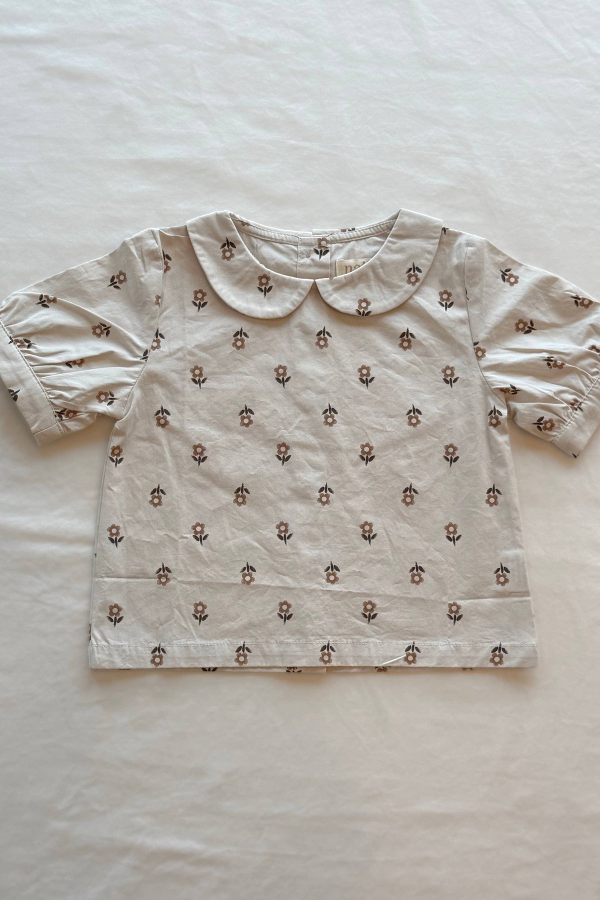 Vanilla 'tiny bloom' blouse
