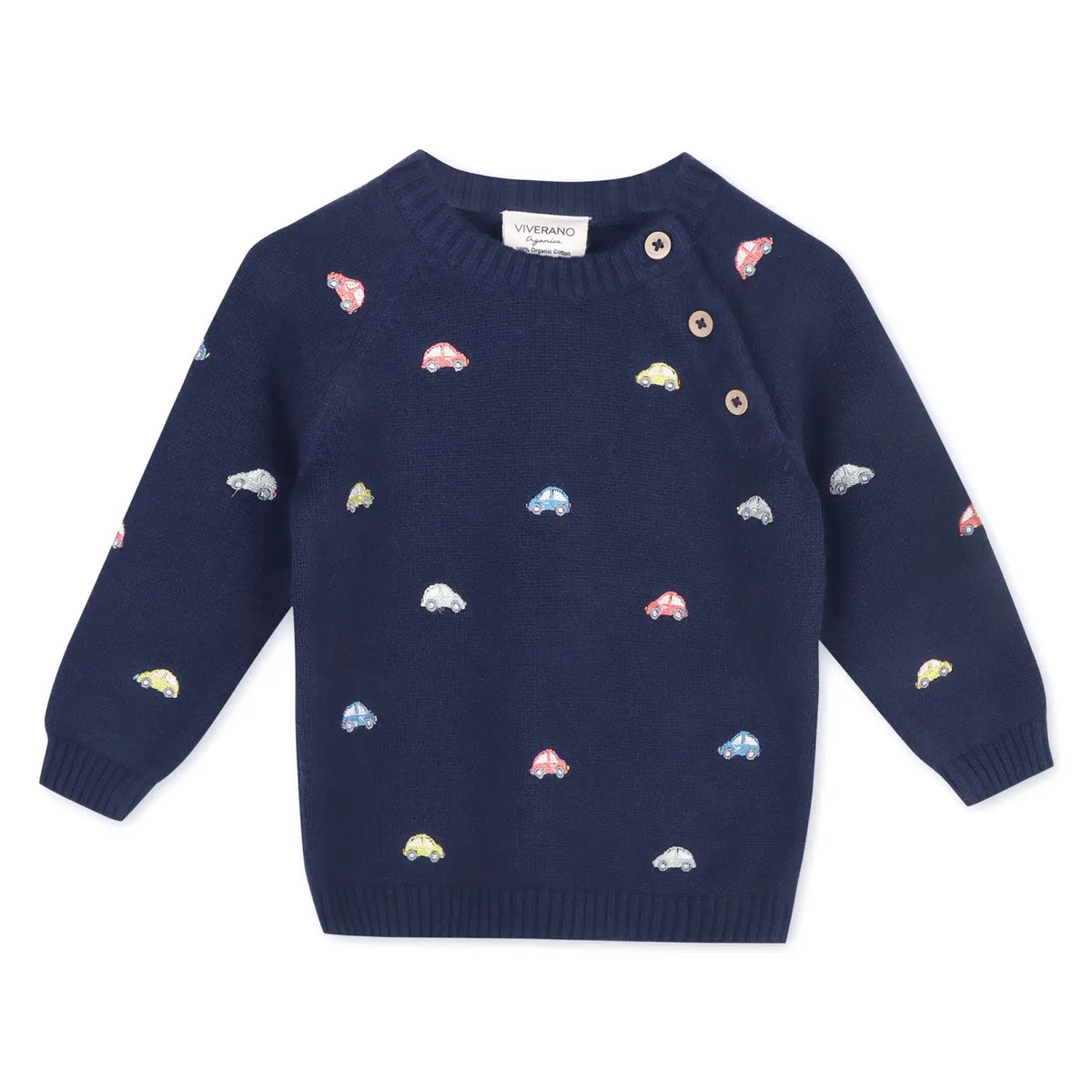 Mini Cars Sweater