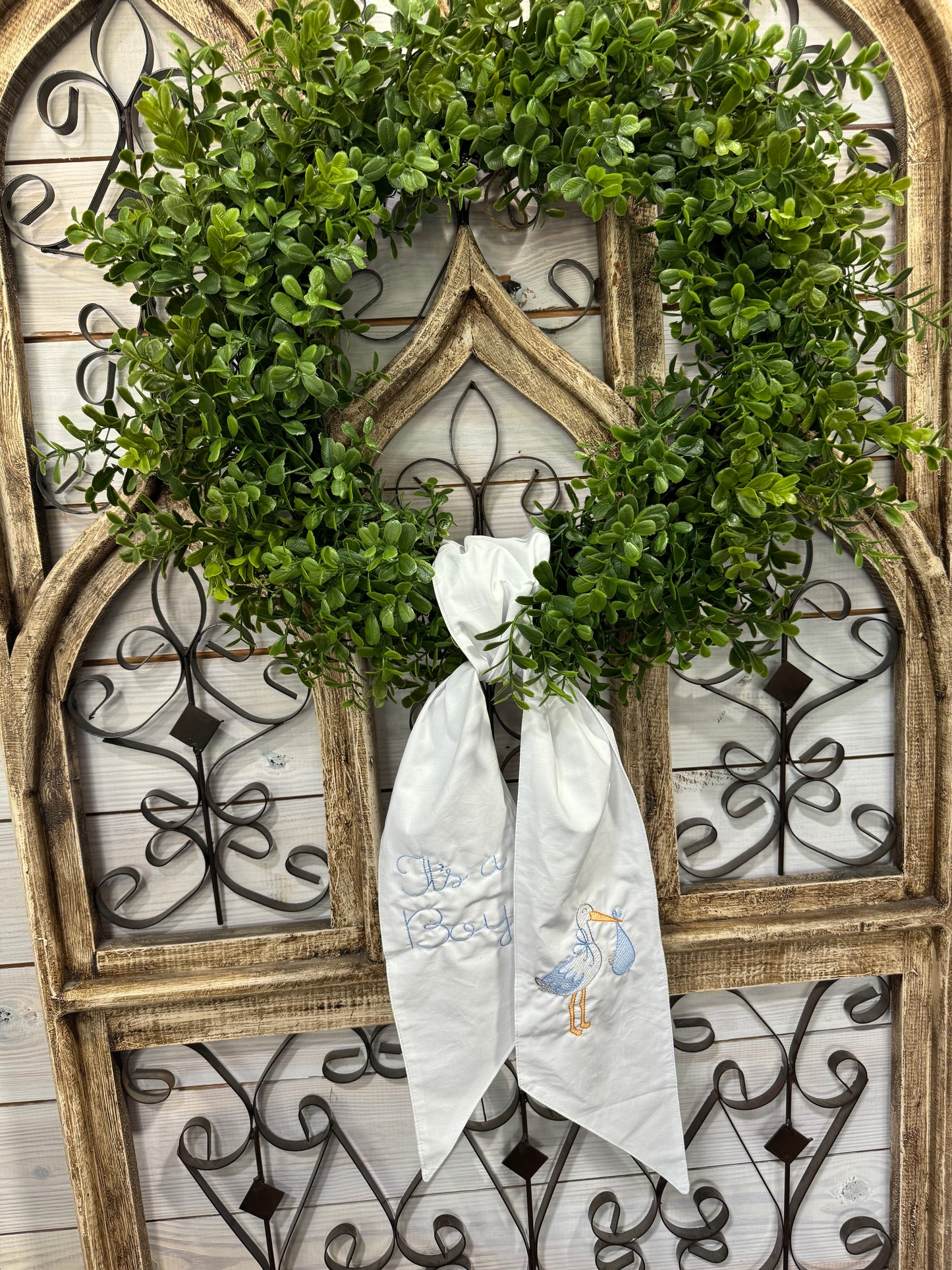 Wreath Sash It’s a boy!