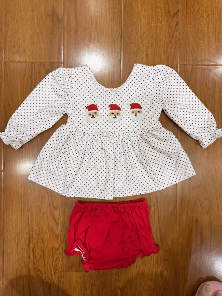 French Knot Santa Set