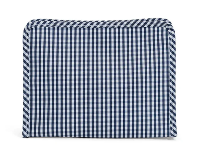 ROADIE MEDIUM Zip Pouch - GINGHAM NAVY