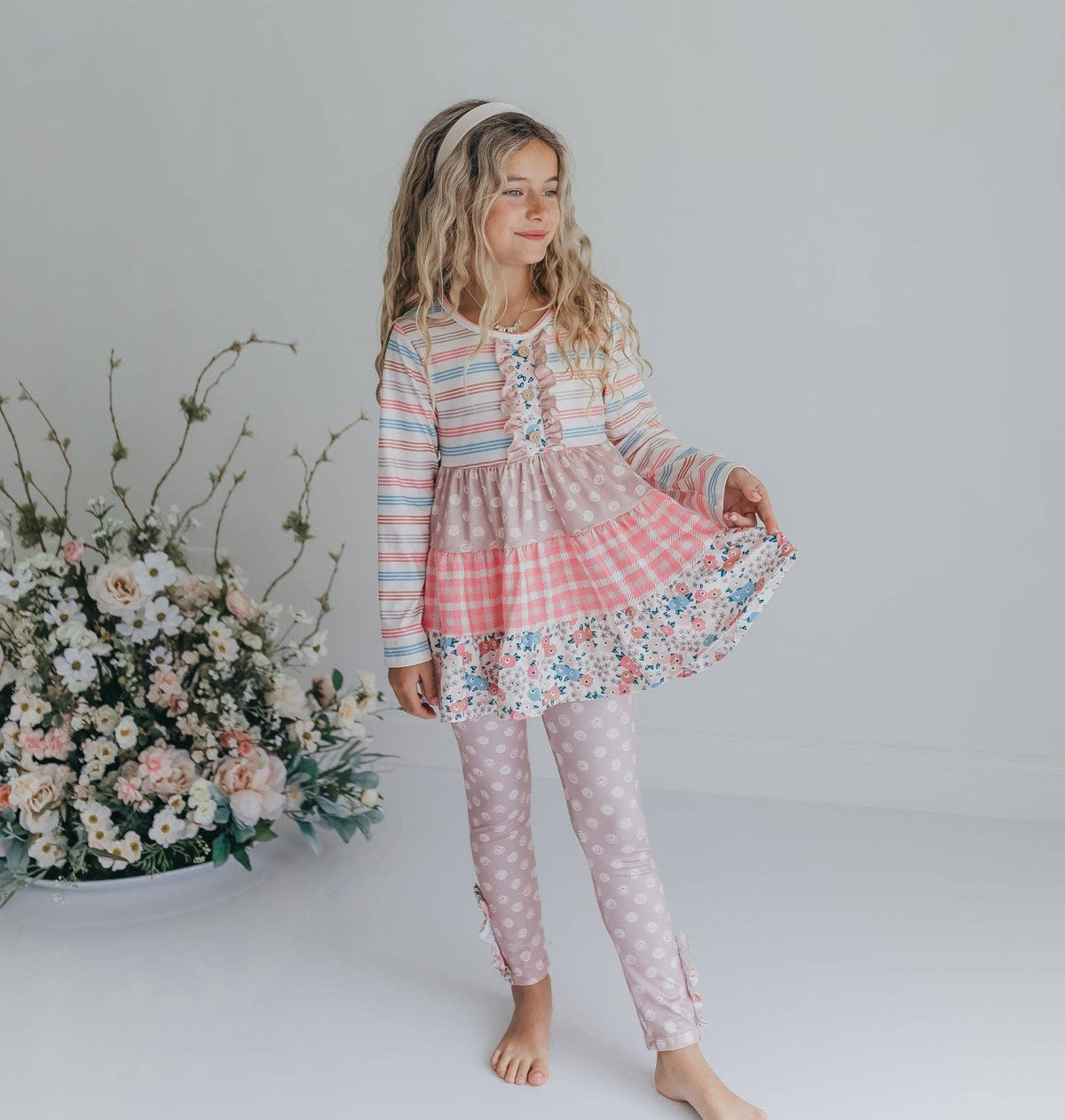 Sand Floral Set