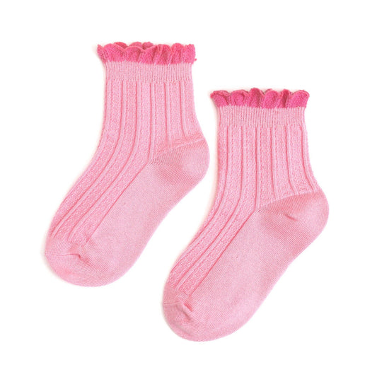Blossom Frill Midi Socks